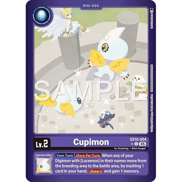 Image for Cupimon (Limited Foil) (EX10-004 C) (EX10) - Digimon Card Game