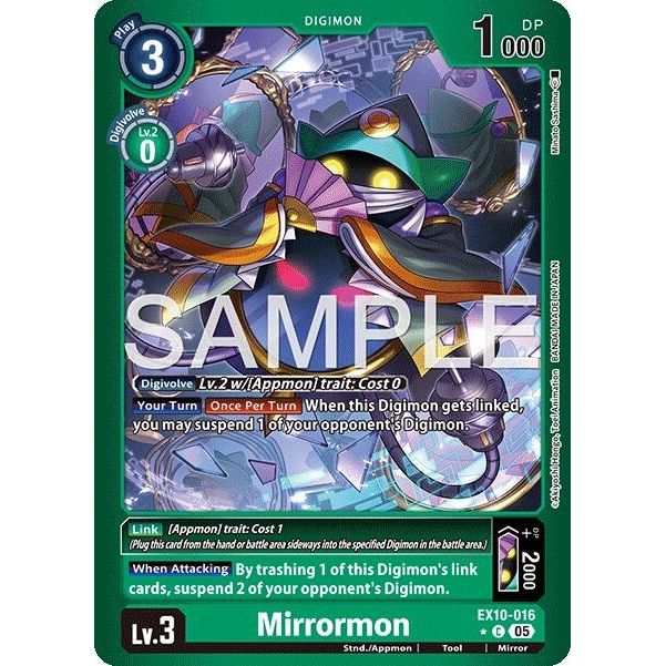 Image for Mirrormon (Limited Foil) (EX10-016 C) (EX10) - Digimon Card Game