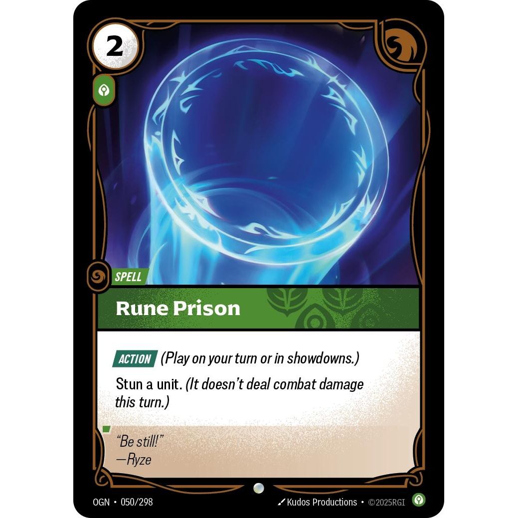 Image for Rune Prison (050/298) (OGN) - Riftbound: League of Legends Trading Card Game