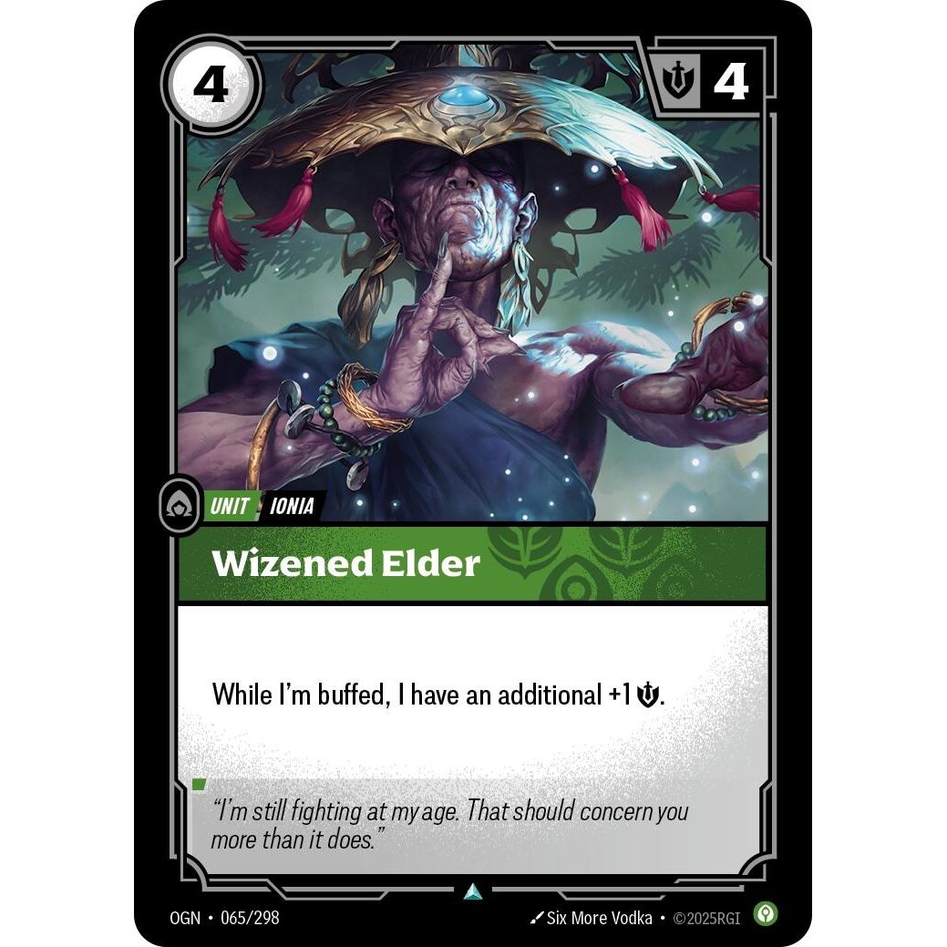 Image for Wizened Elder (065/298) (OGN) - Riftbound: League of Legends Trading Card Game