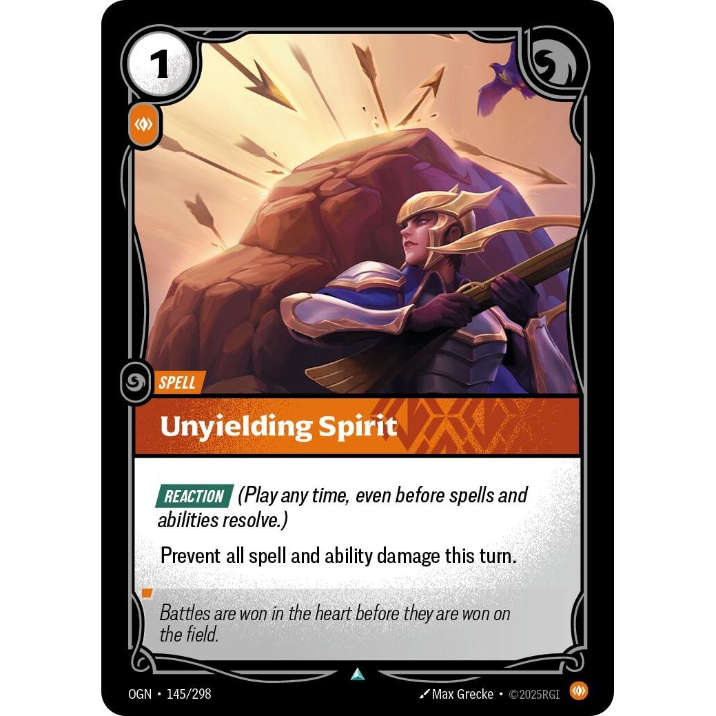 Image for Unyielding Spirit (145/298) (OGN) - Riftbound: League of Legends Trading Card Game