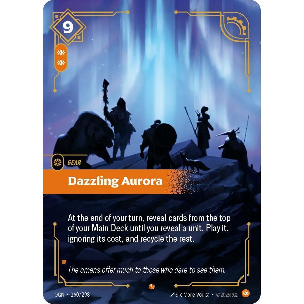 Image for Dazzling Aurora (160/298) (OGN) - Riftbound: League of Legends Trading Card Game