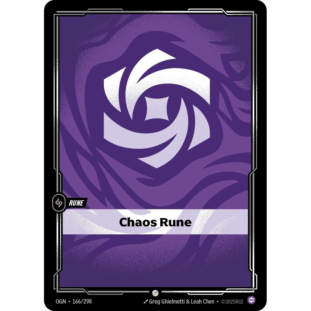 Image for Chaos Rune (166/298) (OGN) - Riftbound: League of Legends Trading Card Game