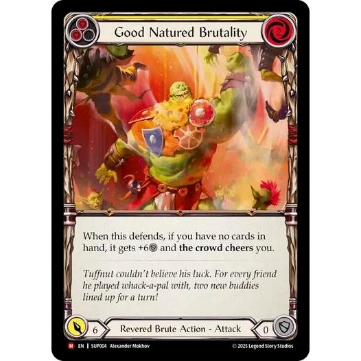 Image for Good Natured Brutality (SUP004) (SUP) - Flesh and Blood TCG