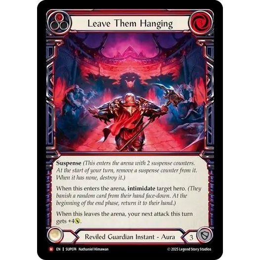 Image for Leave Them Hanging (SUP074) (SUP) - Flesh and Blood TCG