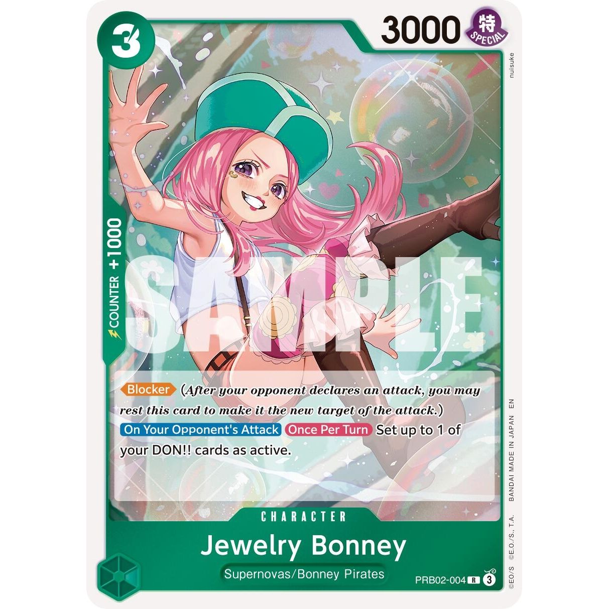Image for Jewelry Bonney -PRB02-004 (PRB02-004) (PRB-02) - One Piece Card Game