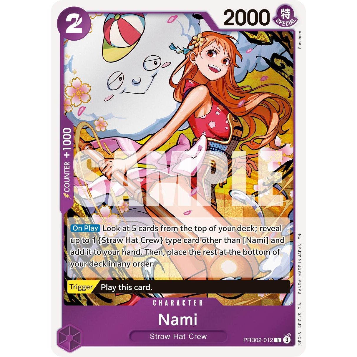Image for Nami (PRB02-012) (PRB-02) - One Piece Card Game