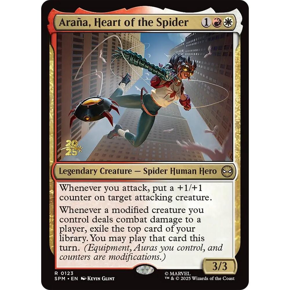 Image for Arana, Heart of the Spider (123) (PRE) - Magic: The Gathering