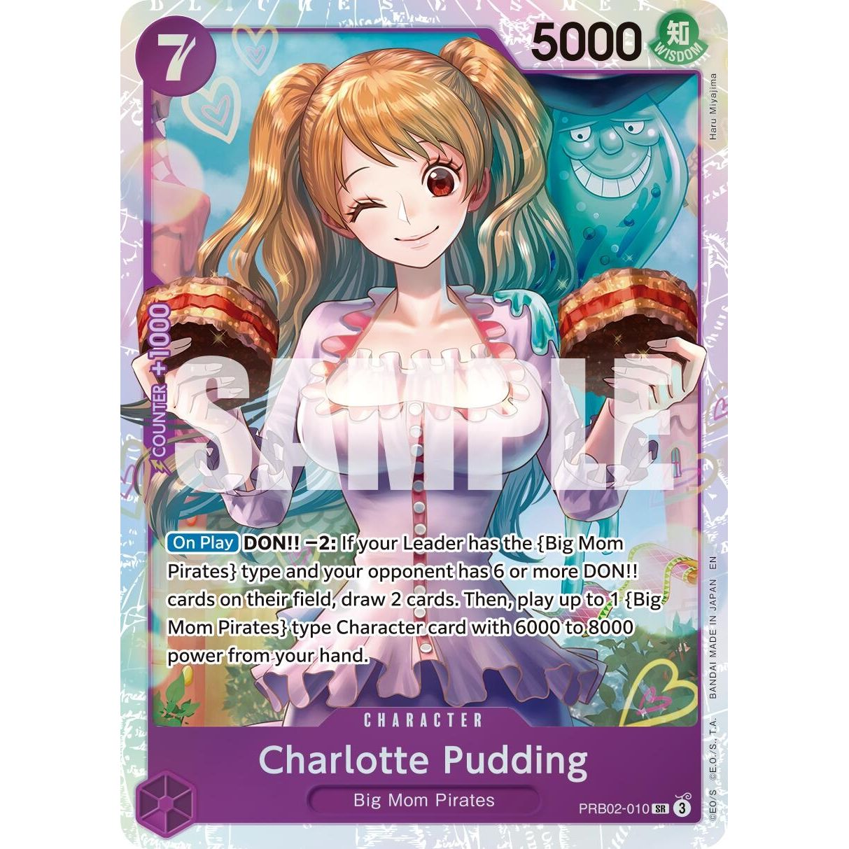 Image for Charlotte Pudding - PRB02-010 (PRB02-010) (PRB-02) - One Piece Card Game