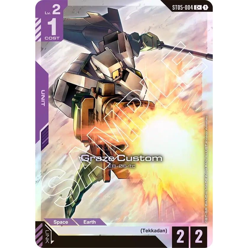 Image for Graze Custom (C+) (ST05-004) (ST05) - Gundam Card Game