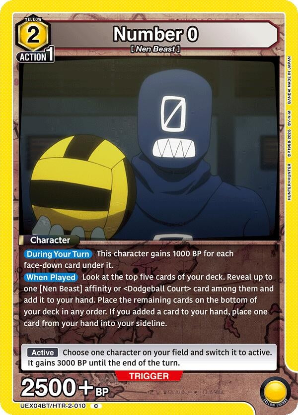 Image for Number 0 (UEX04BT/HTR-2-010) (UEX04BT) - Union Arena