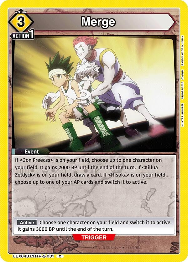 Image for Merge (UEX04BT/HTR-2-031) (UEX04BT) - Union Arena