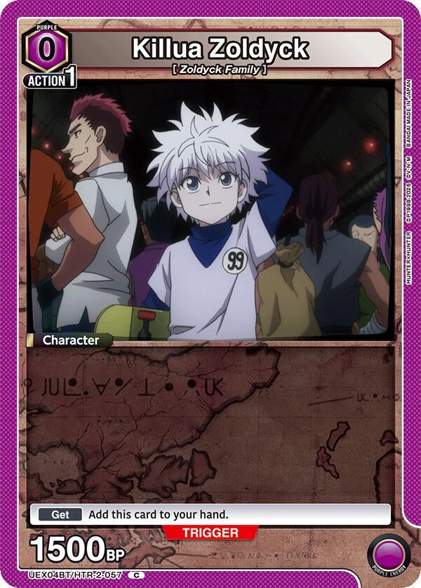 Image for Killua Zoldyck (057) (UEX04BT/HTR-2-057) (UEX04BT) - Union Arena