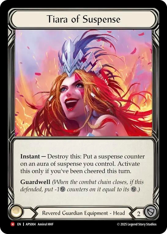 Image for Tiara of Suspense (APS004) - Flesh and Blood TCG