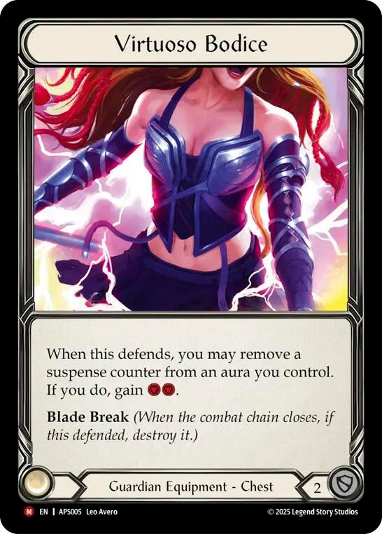 Image for Virtuoso Bodice (APS005) - Flesh and Blood TCG