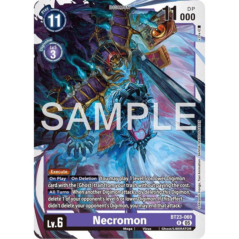 Image for Necromon (BT23-069 R) (BT-23) - Digimon Card Game