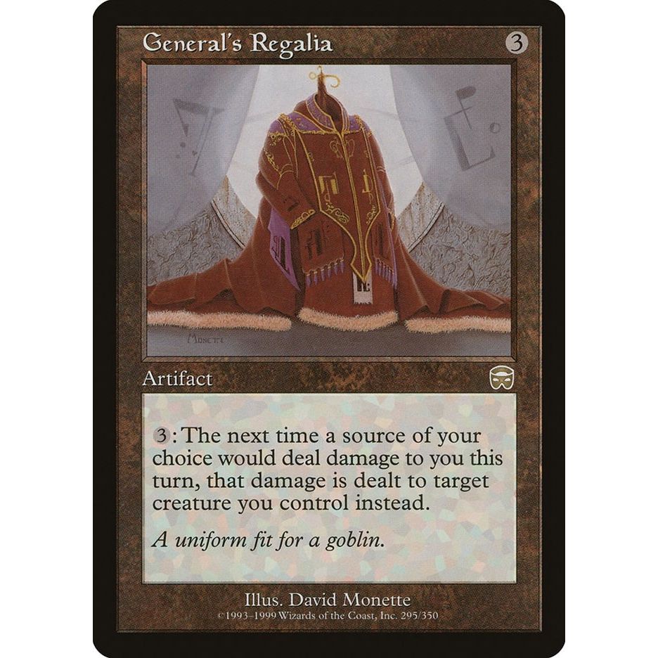 Image for General's Regalia (295) (MMQ) - Magic: The Gathering