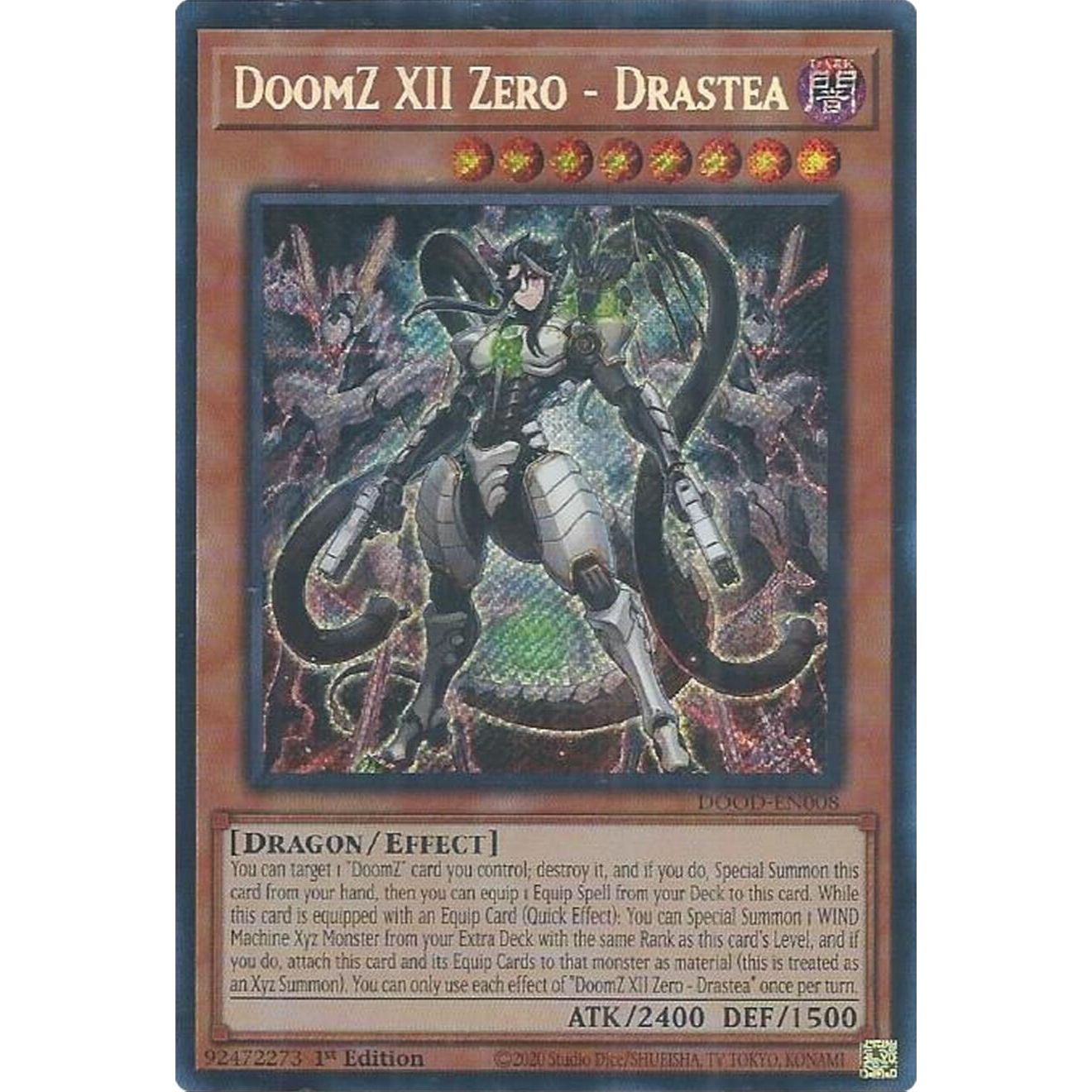 Image for DoomZ XII Zero - Drastea (DOOD-EN008) (DOOD) - YuGiOh