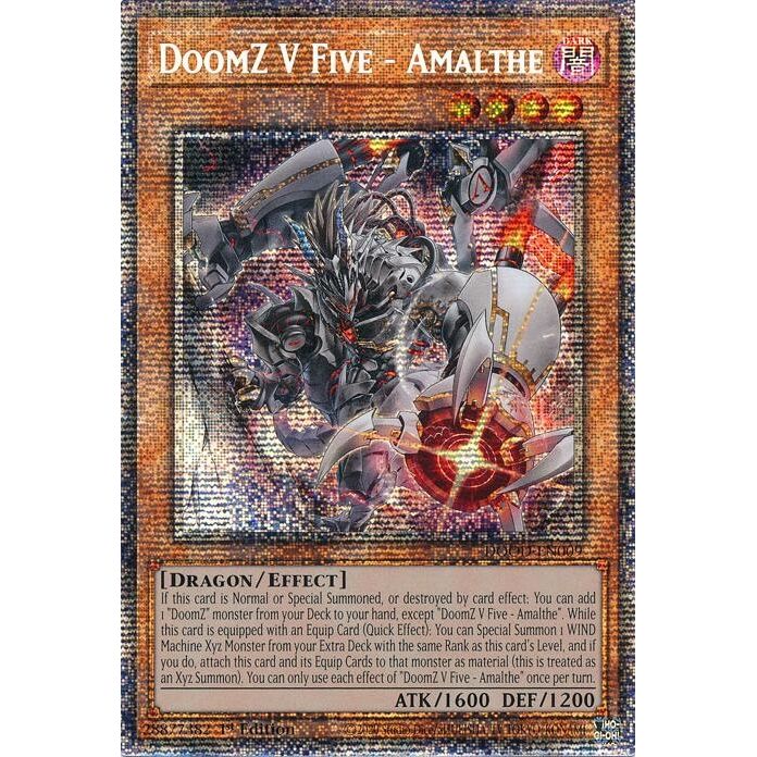 Image for DoomZ V Five - Amalthe (Starlight Rare) (DOOD-EN009) (DOOD) - YuGiOh