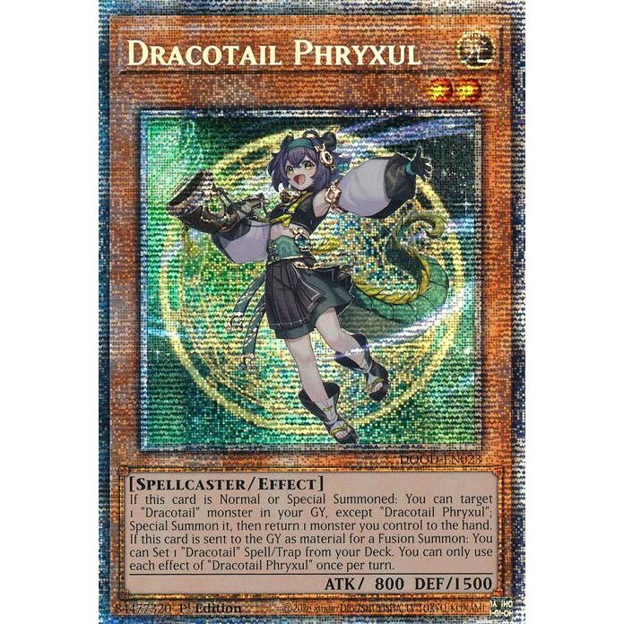 Image for Dracotail Phryxul (Starlight Rare) (DOOD-EN023) (DOOD) - YuGiOh
