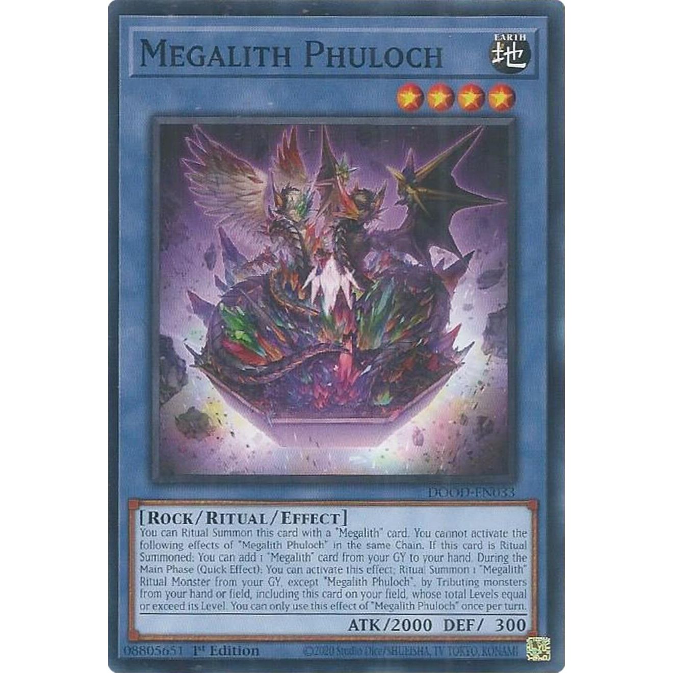 Image for Megalith Phuloch (DOOD-EN033) (DOOD) - YuGiOh