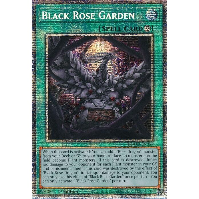 Image for Black Rose Garden (Starlight Rare) (DOOD-EN055) (DOOD) - YuGiOh