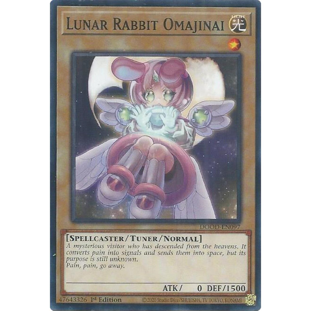 Image for Lunar Rabbit Omajinai (DOOD-EN097) (DOOD) - YuGiOh