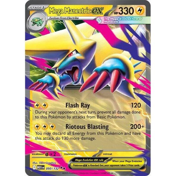 Mega Manectric ex (050/132) (MEG)