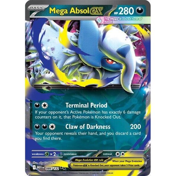 Mega Absol ex (086/132) (MEG)