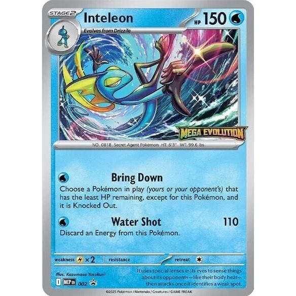 Image for Inteleon - 002 (002) (MEP) - Pokemon