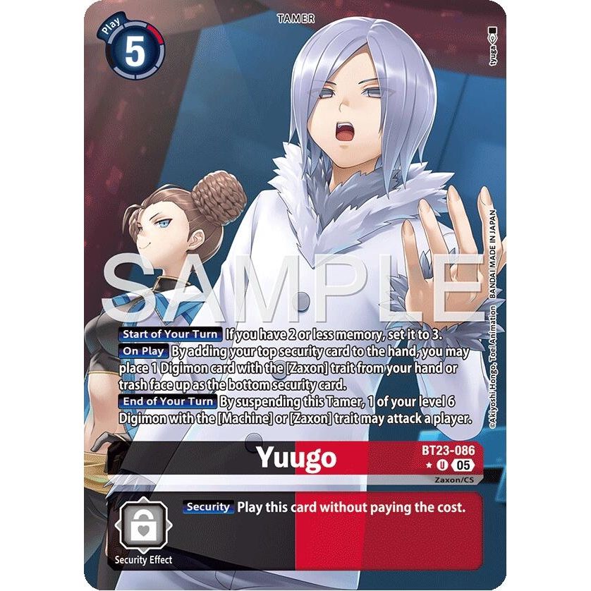 Image for Yuugo (Alternate Art) (BT23-086 U) (BT-23) - Digimon Card Game