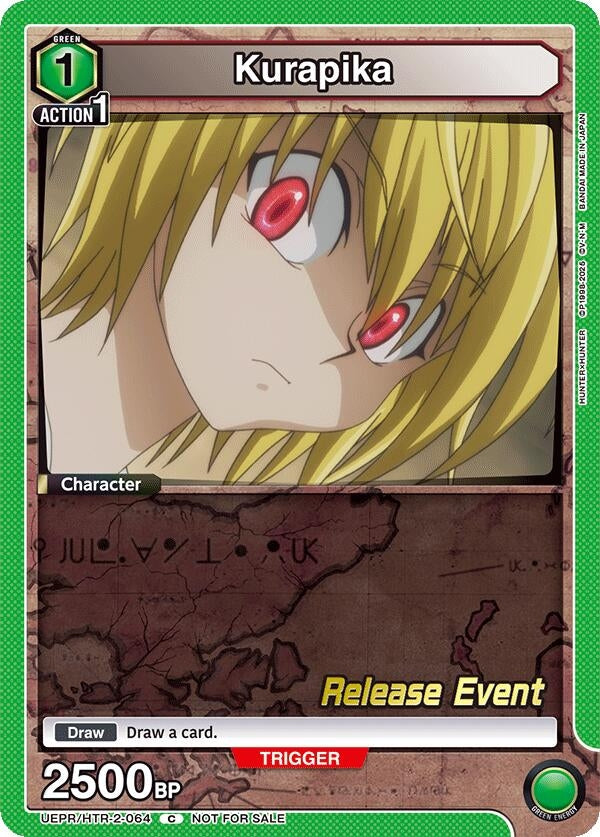 Image for Kurapika (064) (UEPR/HTR-2-064) (UEX04BT_RE) - Union Arena