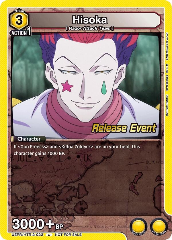 Image for Hisoka (022) (UEPR/HTR-2-022) (UEX04BT_RE) - Union Arena