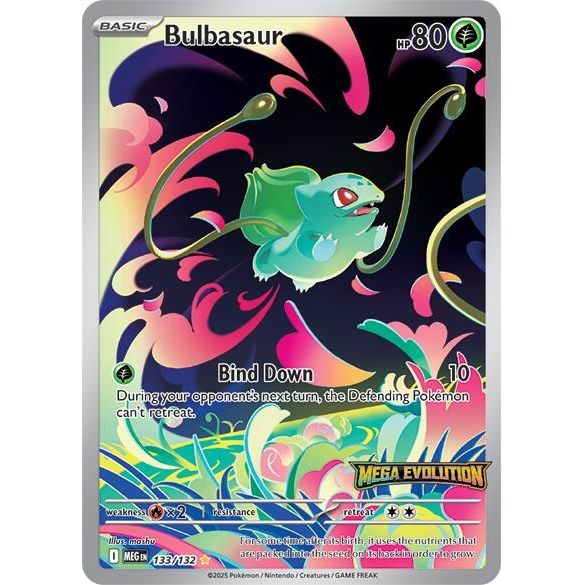 Image for Bulbasaur - 133/132 (Mega Evolution) (133/132) (MEG) - Pokemon