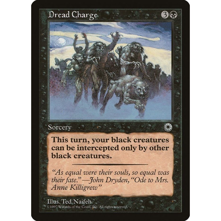 Image for Dread Charge (POR) - Magic: The Gathering