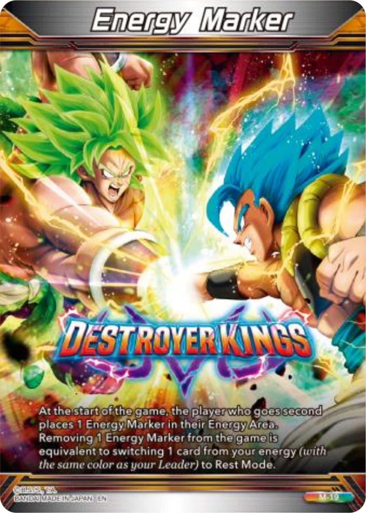 Image for Energy Marker - Destroyer Kings (M-19) (Silver) (M-19) (BT28) - Dragon Ball Super: Masters