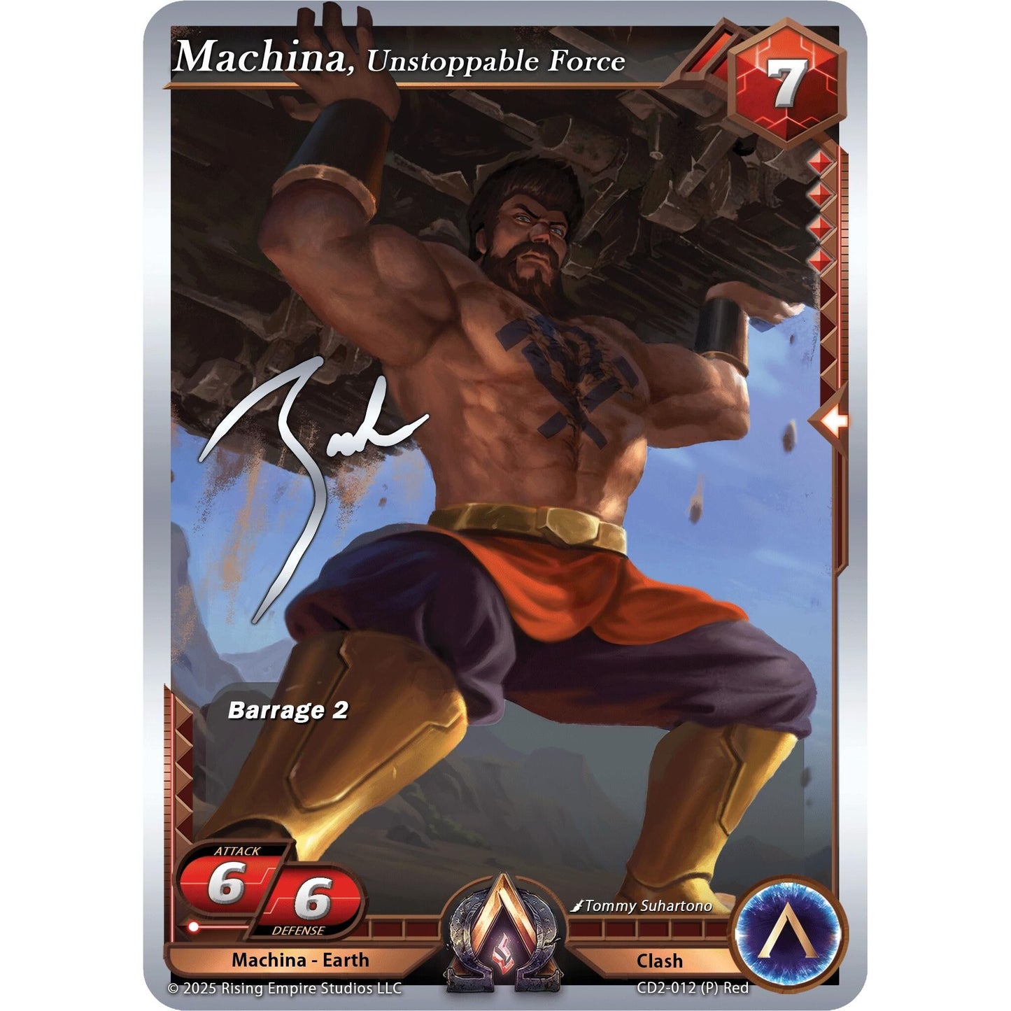 Image for Machina, Unstoppable Force (CD2-012) (CD2) - Alpha Clash