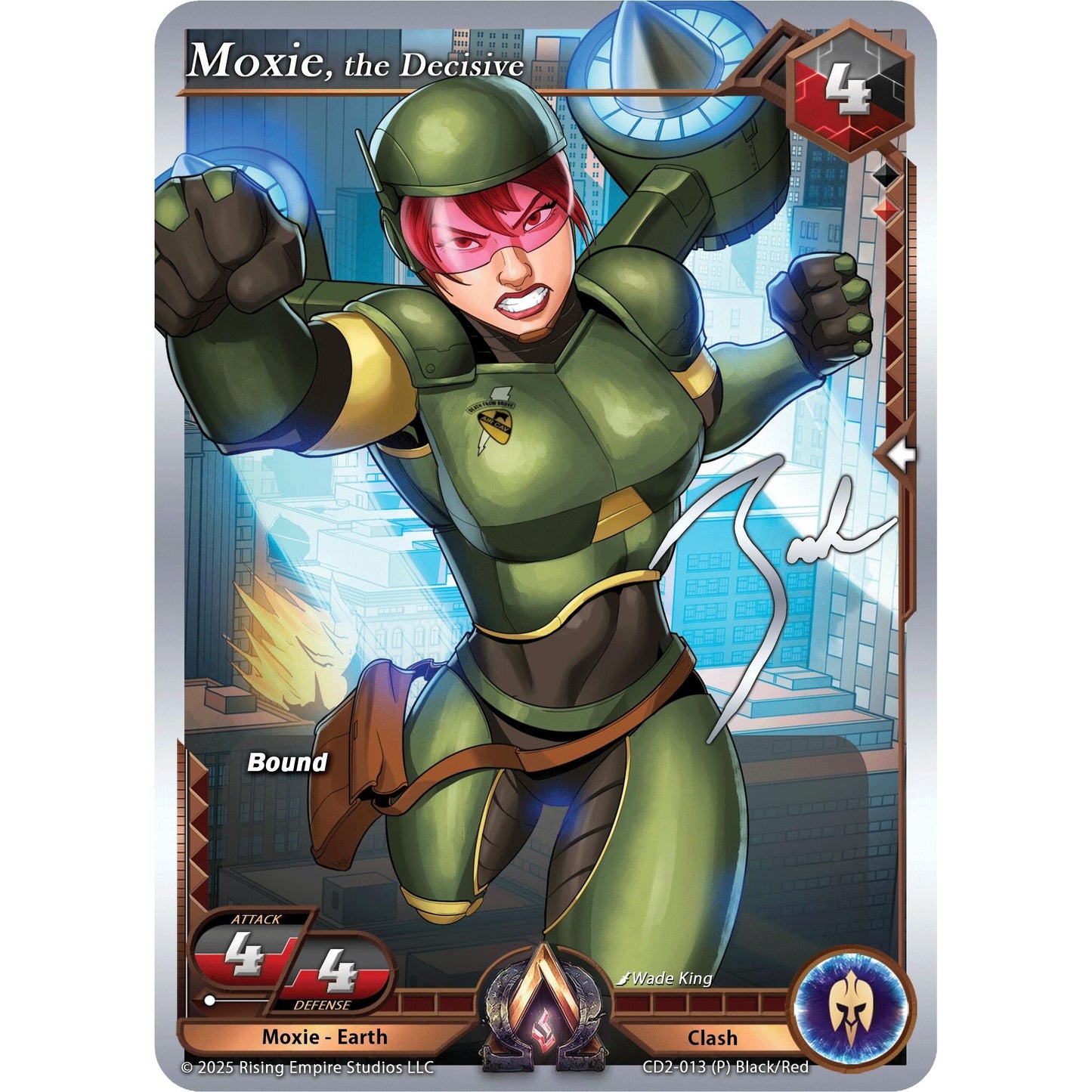 Image for Moxie, the Decisive (CD2-013) (CD2) - Alpha Clash