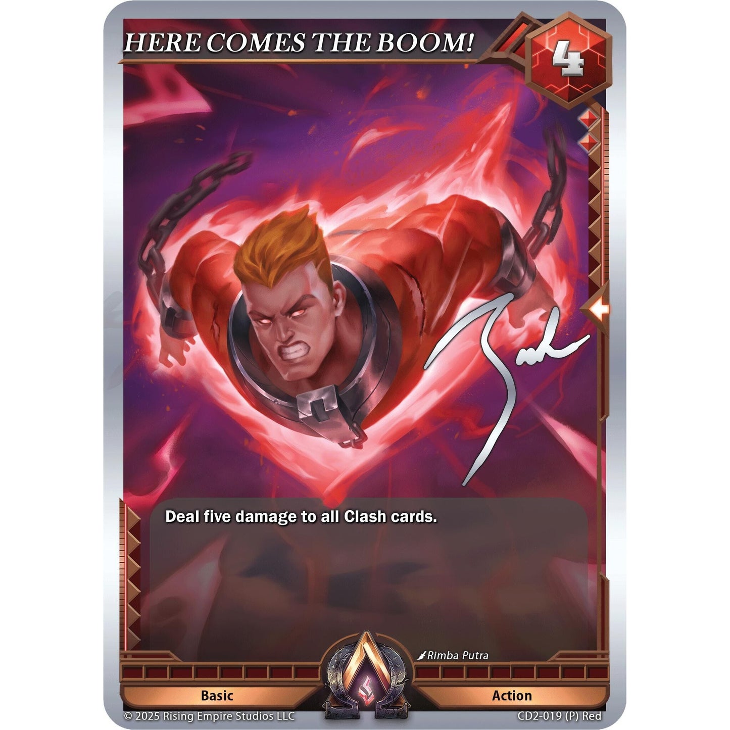 Image for HERE COMES THE BOOM! (CD2-019) (CD2) - Alpha Clash