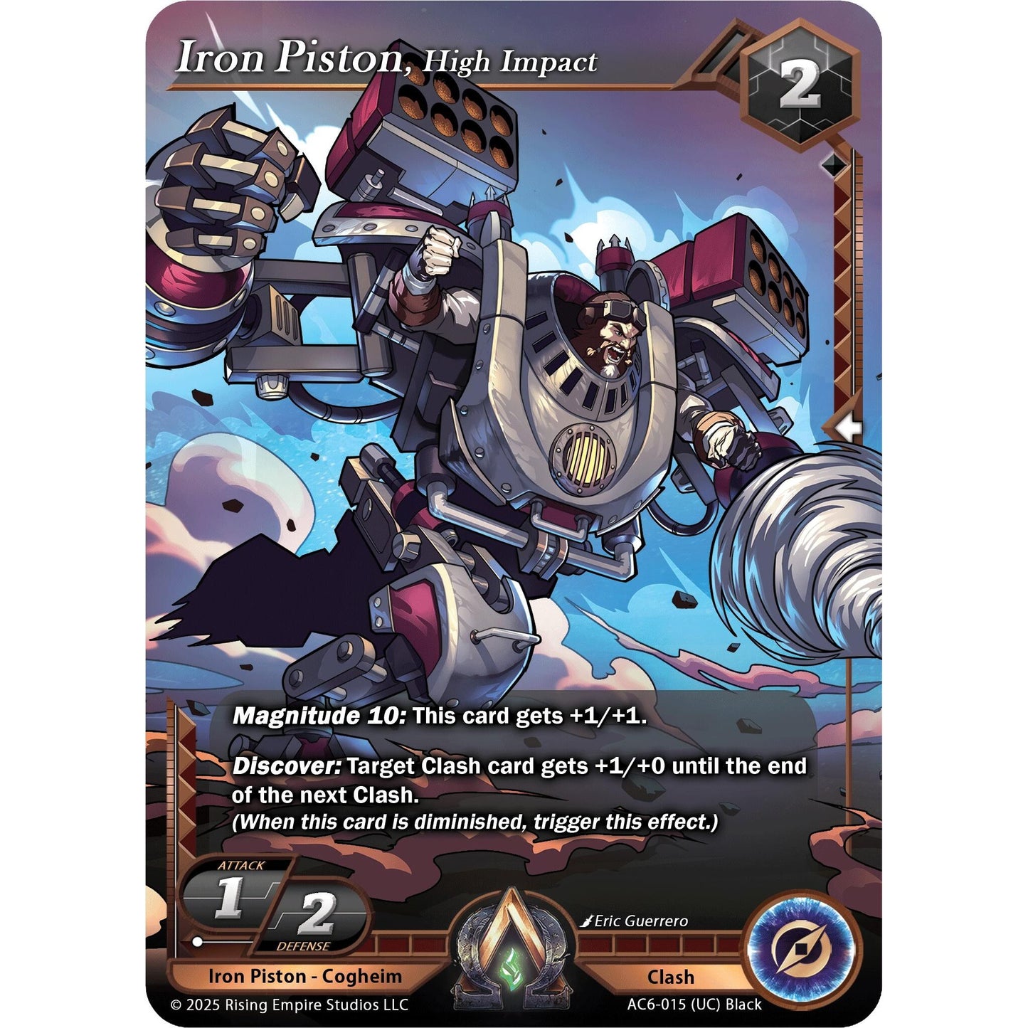 Image for Iron Piston, High Impact (AC6-015) (AC06) - Alpha Clash