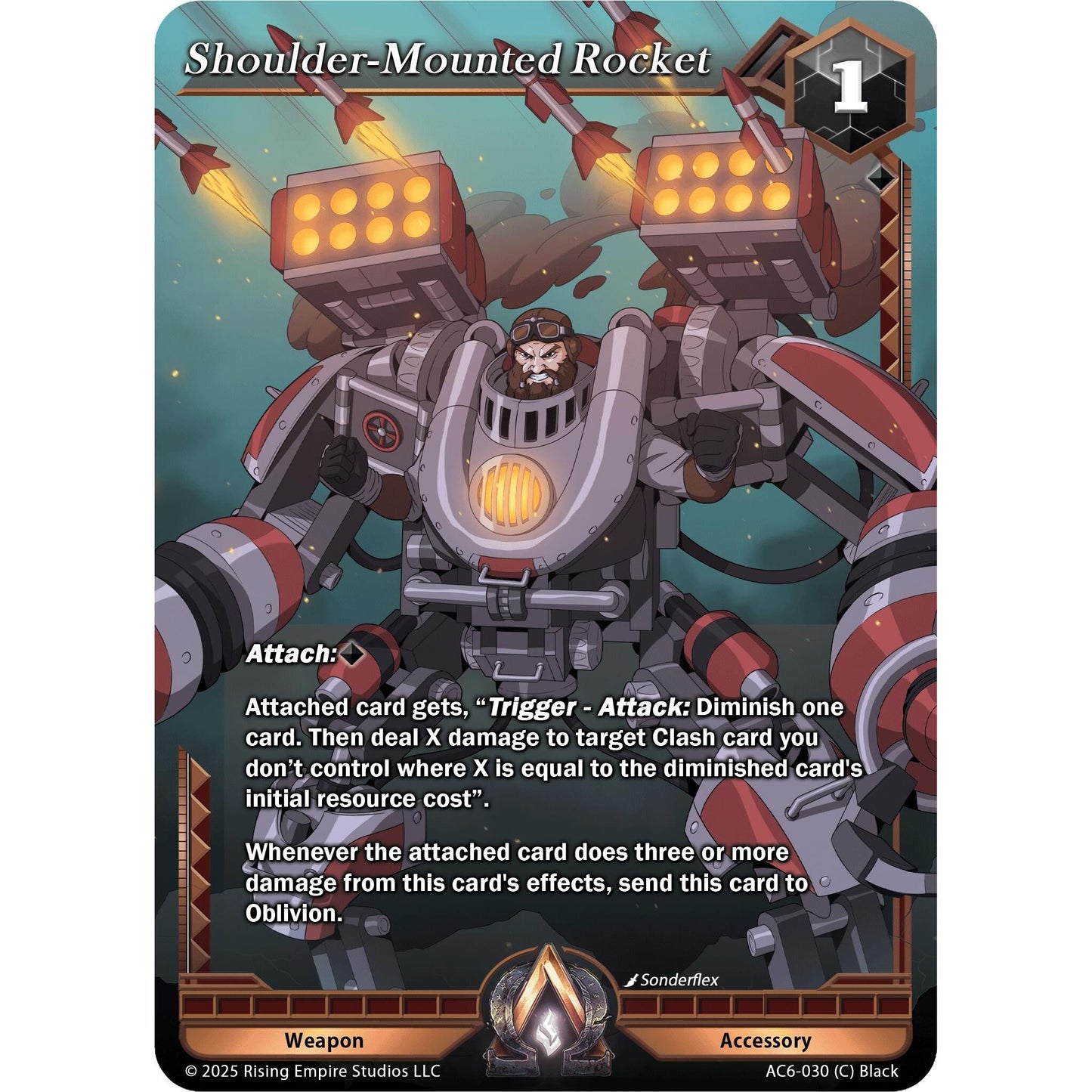 Image for Shoulder-Mounted Rocket (AC6-030) (AC06) - Alpha Clash