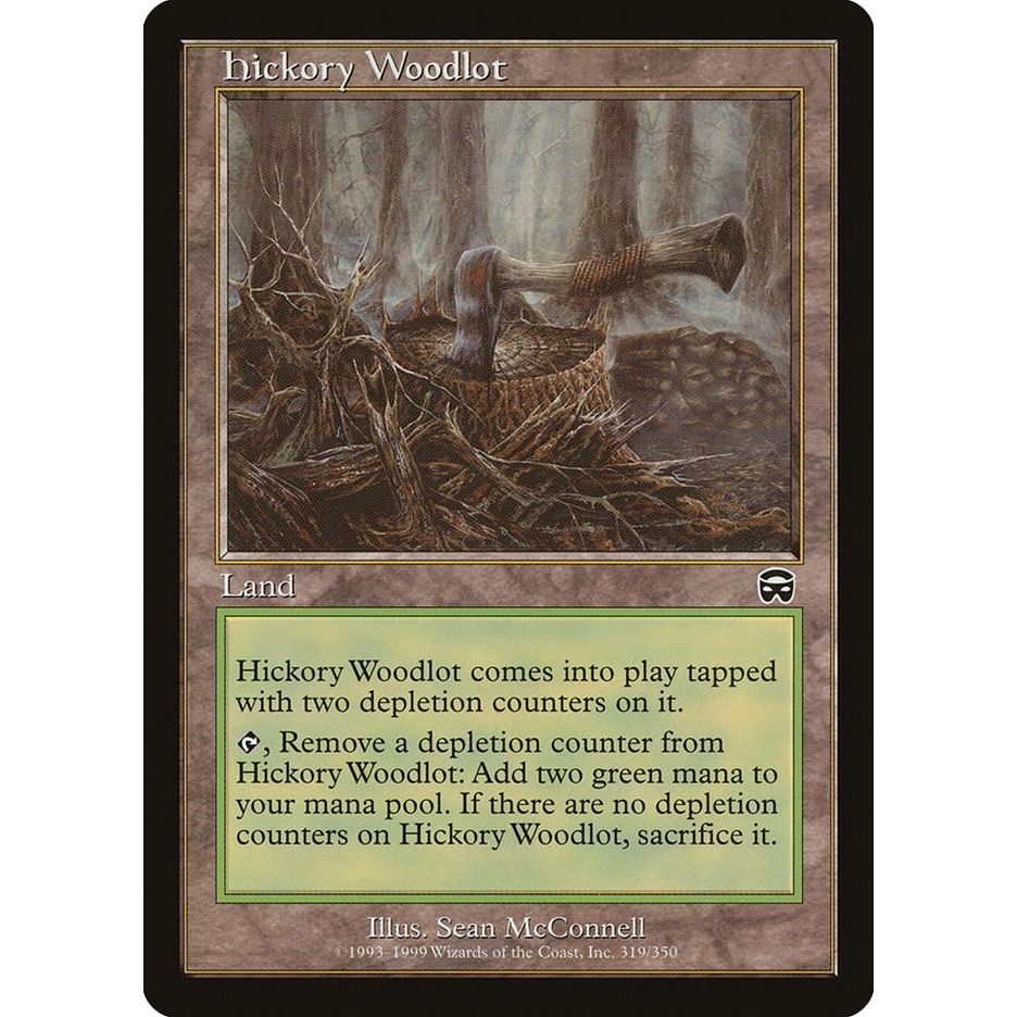 Image for Hickory Woodlot (319) (MMQ) - Magic: The Gathering