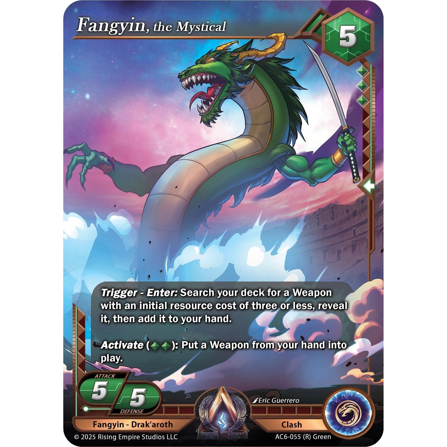 Image for Fangyin, the Mystical (AC6-055) (AC06) - Alpha Clash