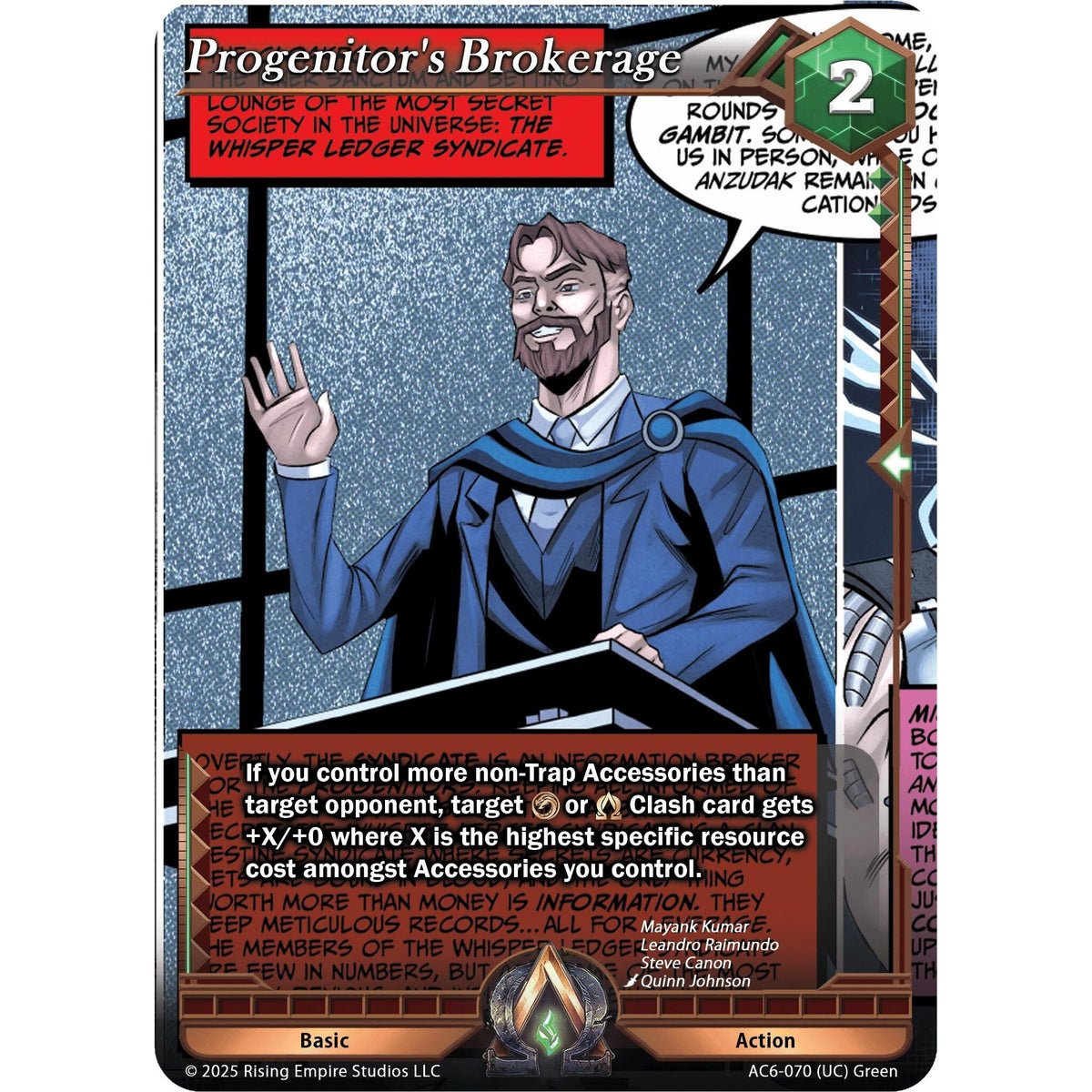 Image for Progenitor's Brokerage (AC6-070) (AC06) - Alpha Clash