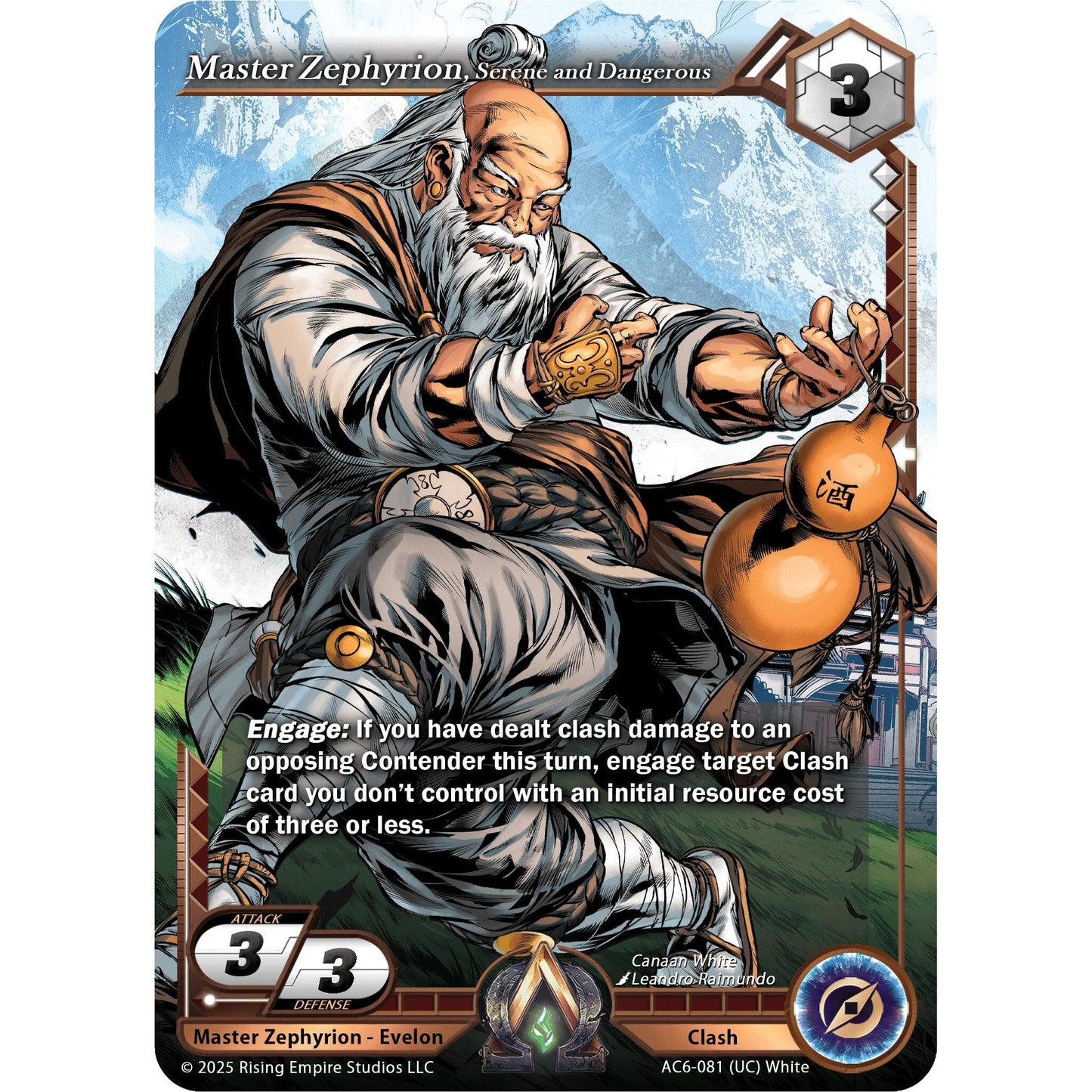 Image for Master Zephyrion, Serene and Dangerous (AC6-081) (AC06) - Alpha Clash