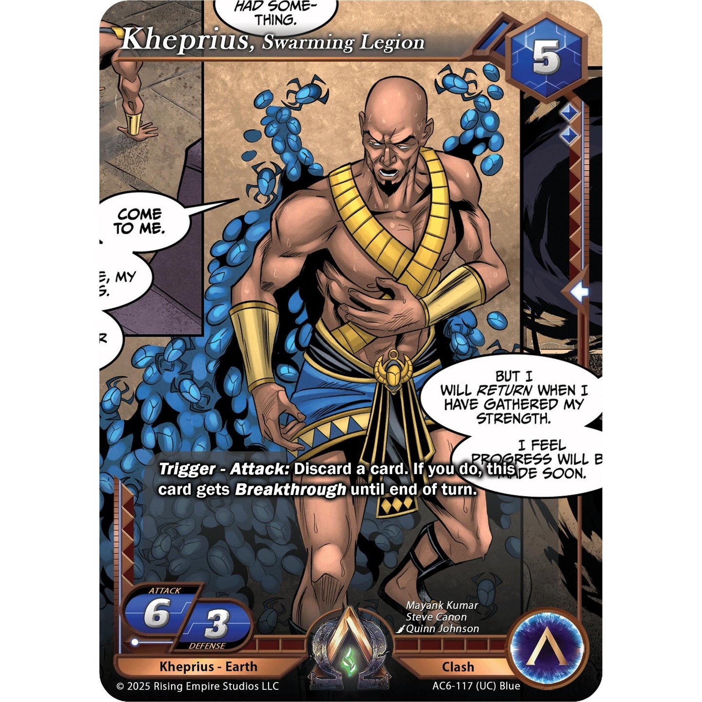 Image for Kheprius, Swarming Legion (AC6-117) (AC06) - Alpha Clash