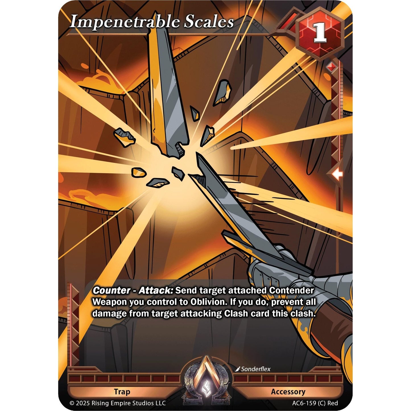 Image for Impenetrable Scales (AC6-159) (AC06) - Alpha Clash