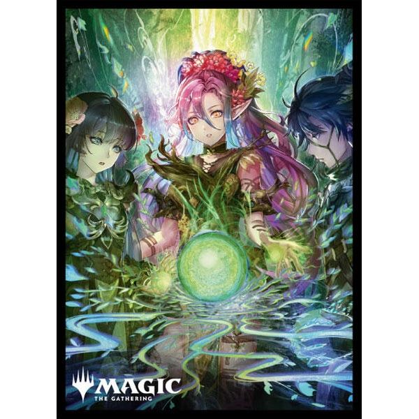 Image for Magic: The Gathering Player's Card Sleeve - Foundations - Llanowar Elves (80-Pack) - Card Sleeves