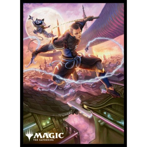 Image for Magic: The Gathering Player's Card Sleeve - Foundations - Kaito, Cunning Infiltrator (80-Pack) - Card Sleeves