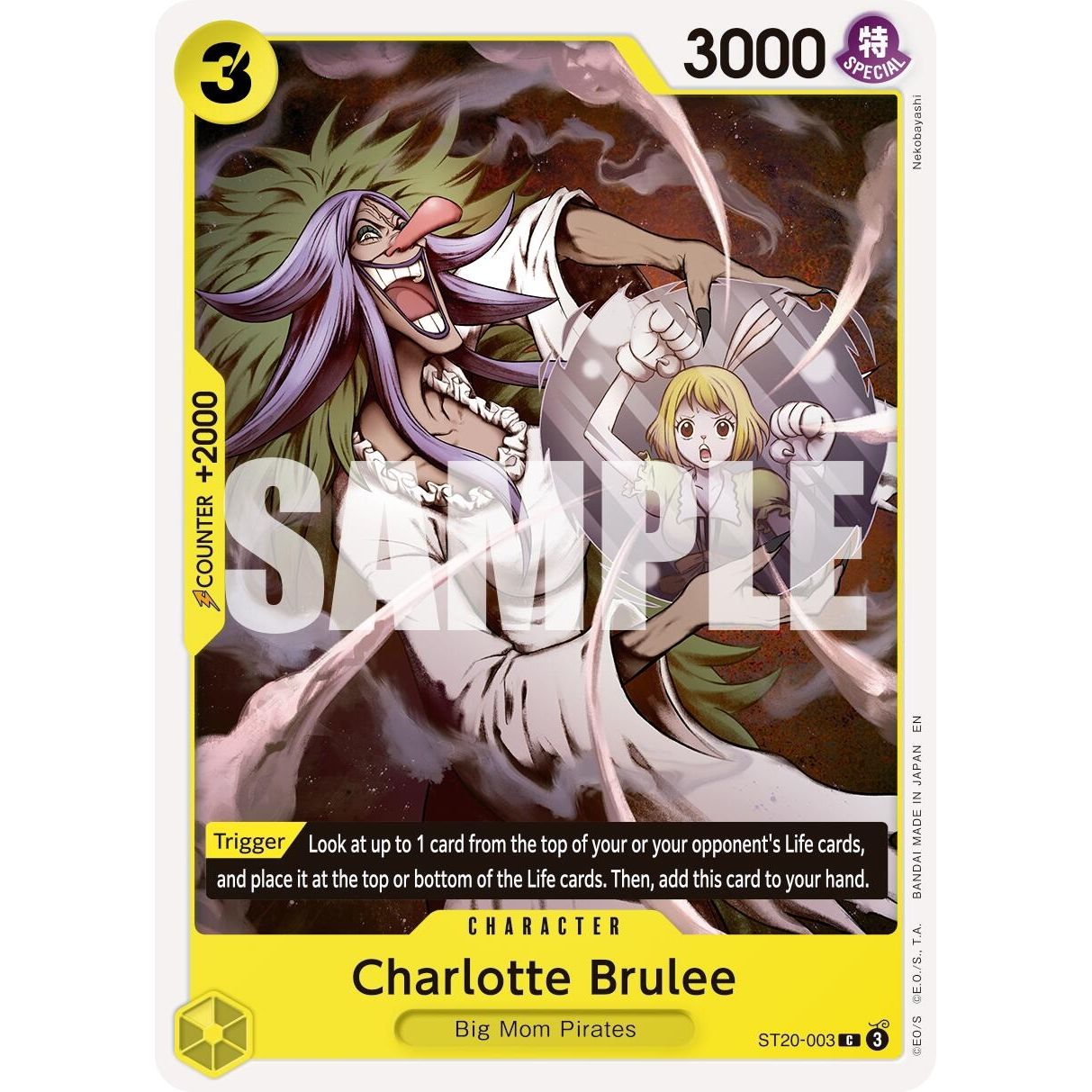 Image for Charlotte Brulee (Reprint) (ST20-003) (PRB-02) - One Piece Card Game